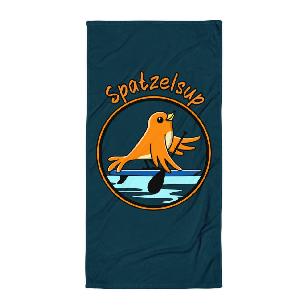 Das Spatzelsup Strandhandtuch