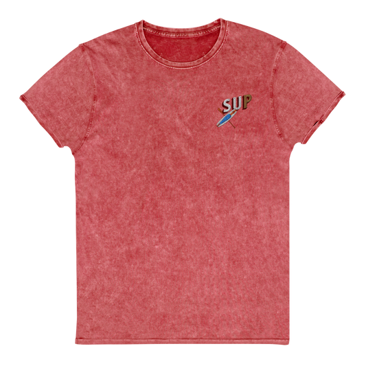 SUP Retro Stick Denim-T-Shirt