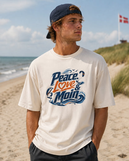 Peace. Love & Moin Boxy-T-Shirt