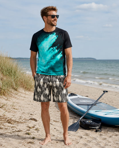 Ocean Love Herren-Rashguard