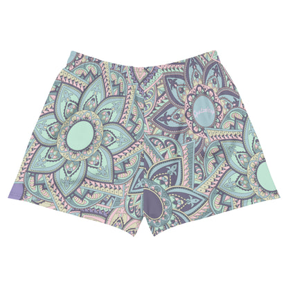 SUP-Yoga Peace and Love recycelte Sport & Board-Shorts für Damen