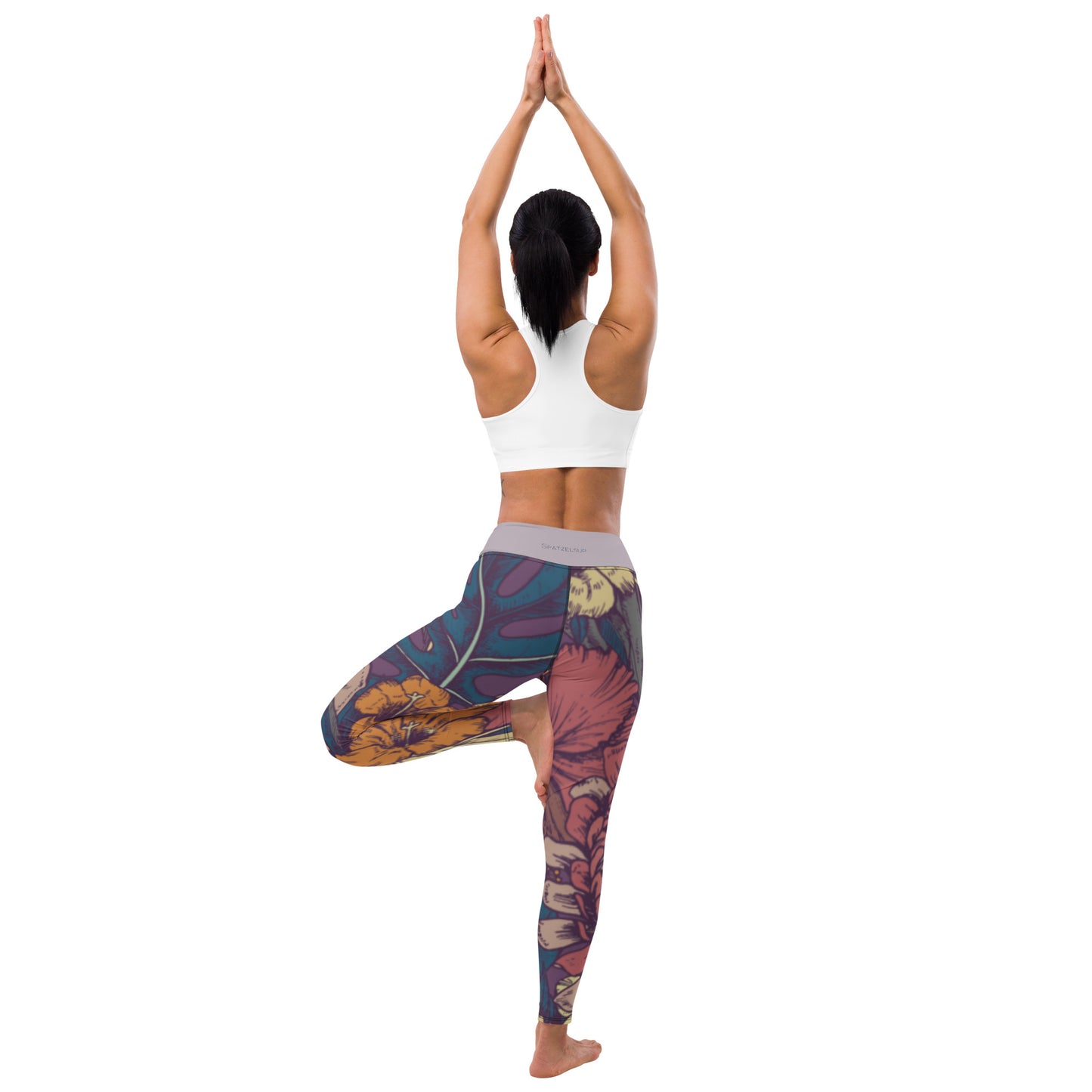 Spatzelsup Flower Yoga-Leggings