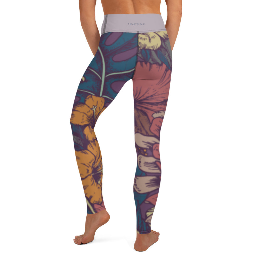 Spatzelsup Flower Yoga-Leggings