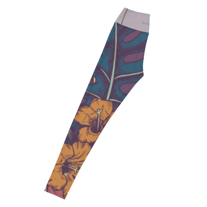 Spatzelsup Flower Yoga-Leggings