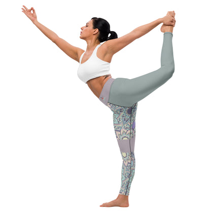 SUP-Yoga Peace and Love Yoga-Leggings