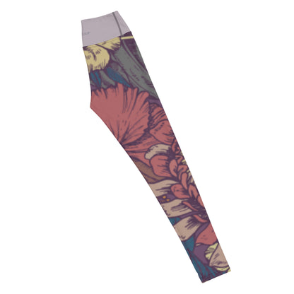 Spatzelsup Flower Yoga-Leggings