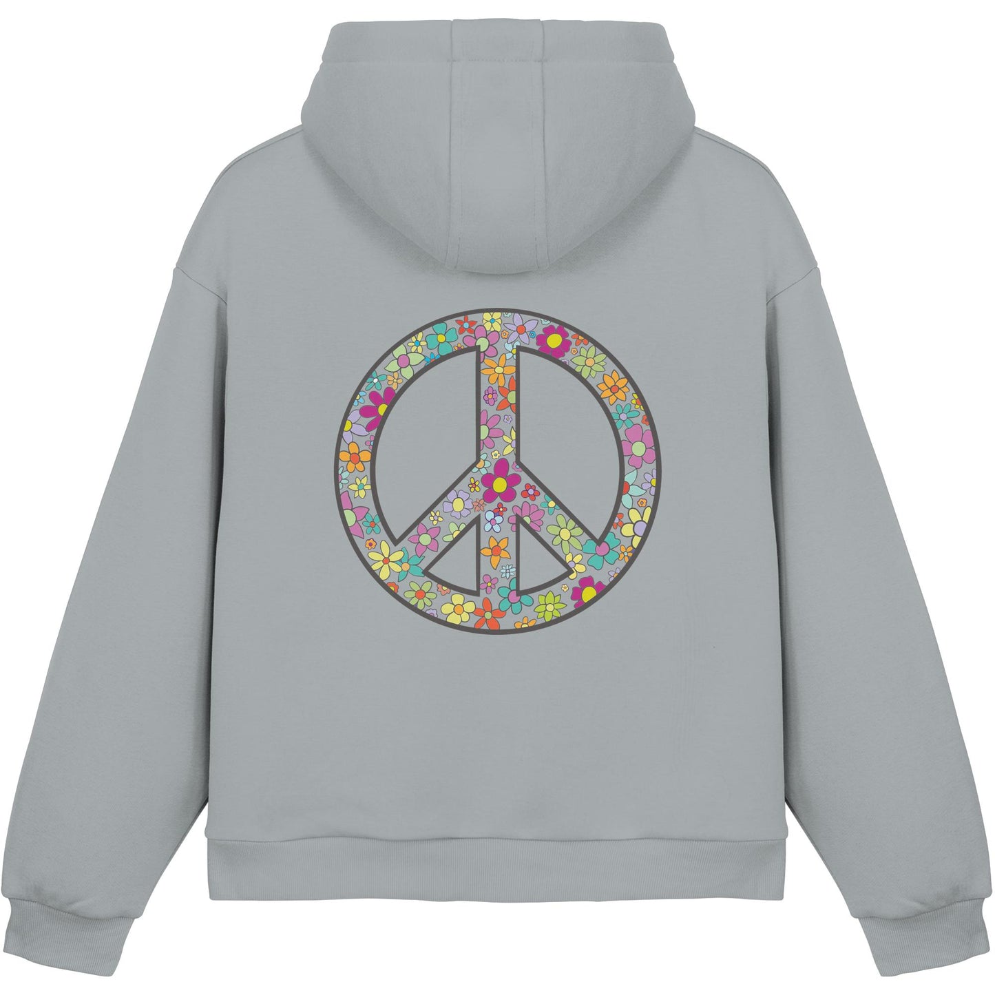 Peace. Waves. Sunsets. - Fluffy Boxcut Hoodie