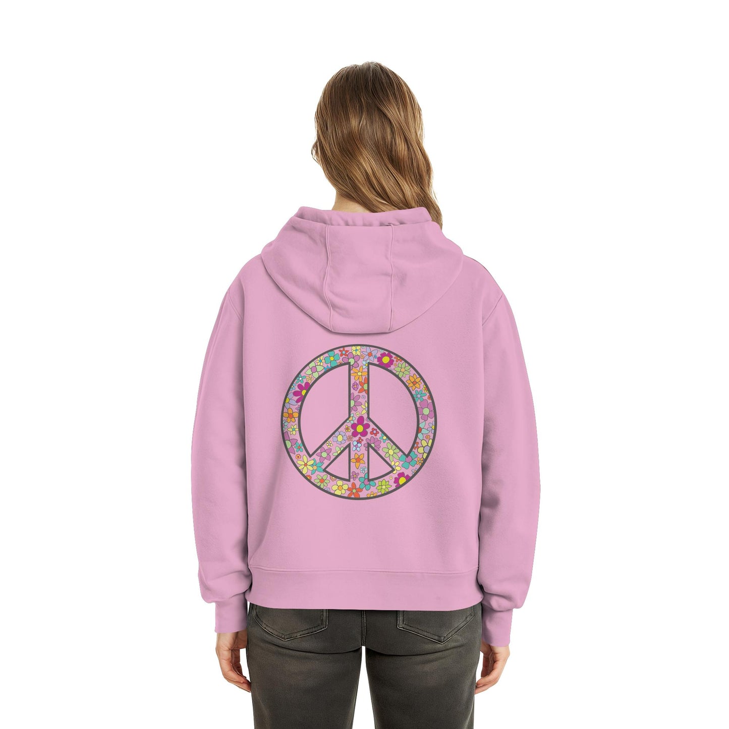 Peace. Waves. Sunsets. - Fluffy Boxcut Hoodie