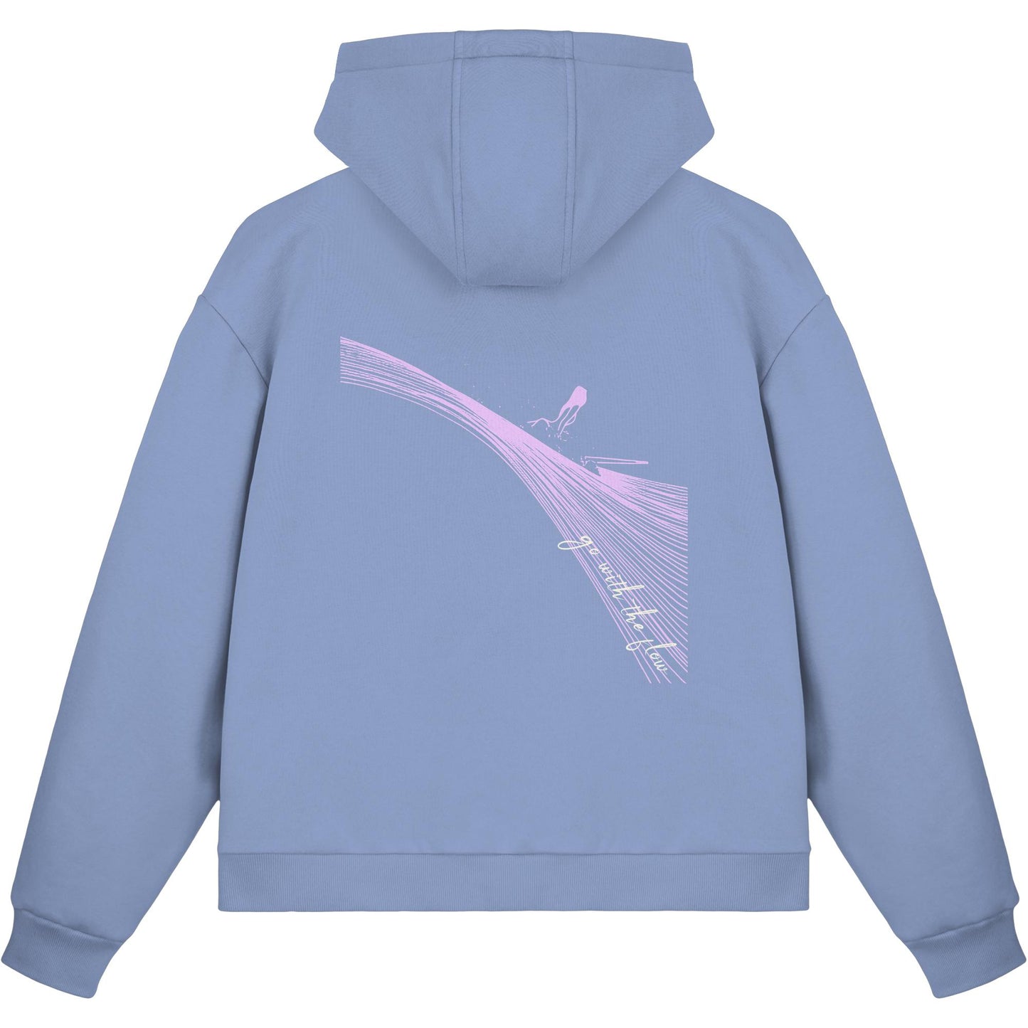 Surfgirl-go withe flow - Fluffy Boxcut Zipper