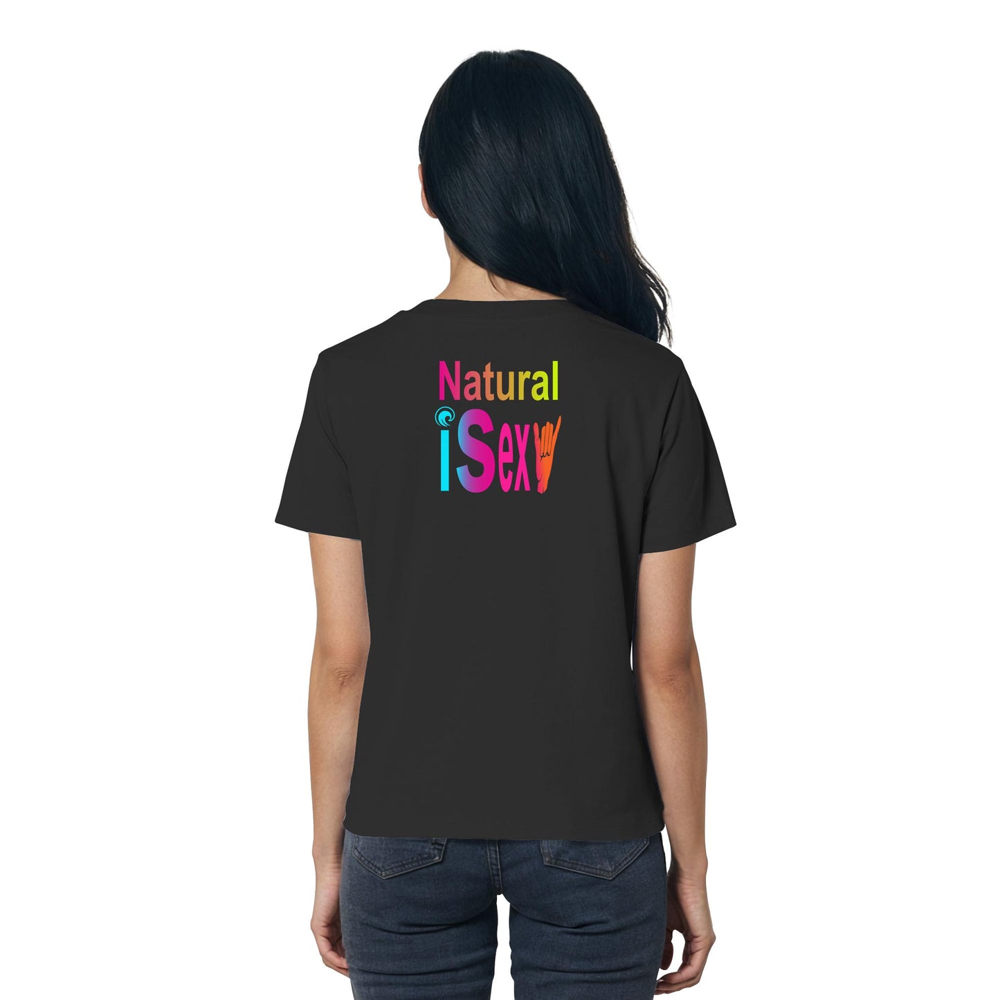 Weird Wide Web-Natural is sexy - Ladies Organic Shirt