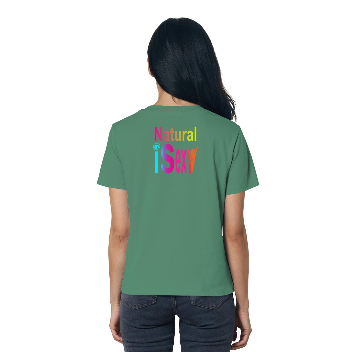 Weird Wide Web-Natural is sexy - Ladies Organic Shirt