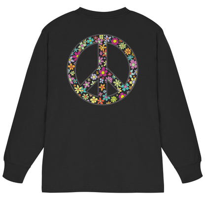 Peace. Waves. Sunsets. - Organic Heavy Oversized Longsleeve T-Shirt