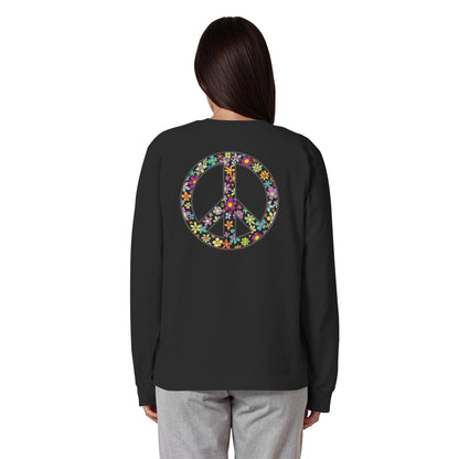 Peace. Waves. Sunsets. - Organic Heavy Oversized Longsleeve T-Shirt