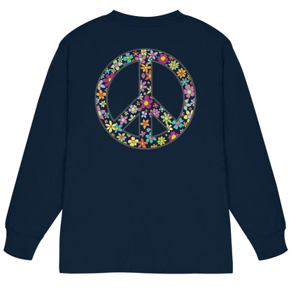 Peace. Waves. Sunsets. - Organic Heavy Oversized Longsleeve T-Shirt