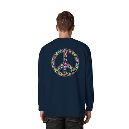 Peace. Waves. Sunsets. - Organic Heavy Oversized Longsleeve T-Shirt