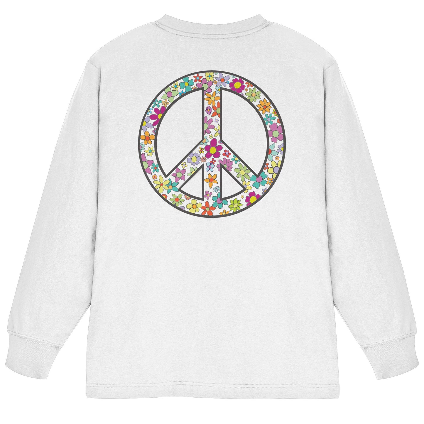 Peace. Waves. Sunsets. - Organic Heavy Oversized Longsleeve T-Shirt