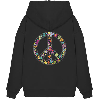 Peace. Waves. Sunsets. - Organic Oversize Hoodie
