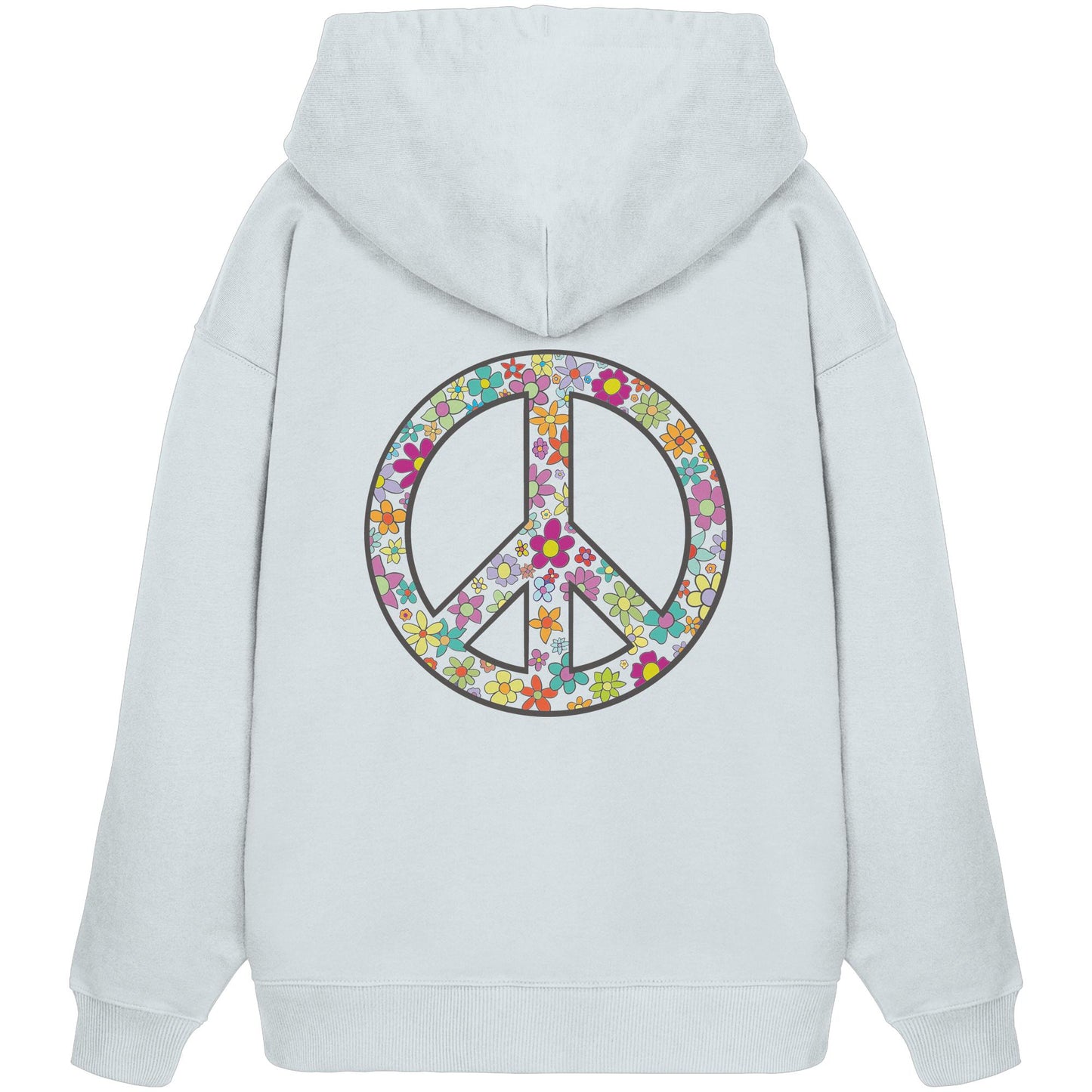 Peace. Waves. Sunsets. - Organic Oversize Hoodie