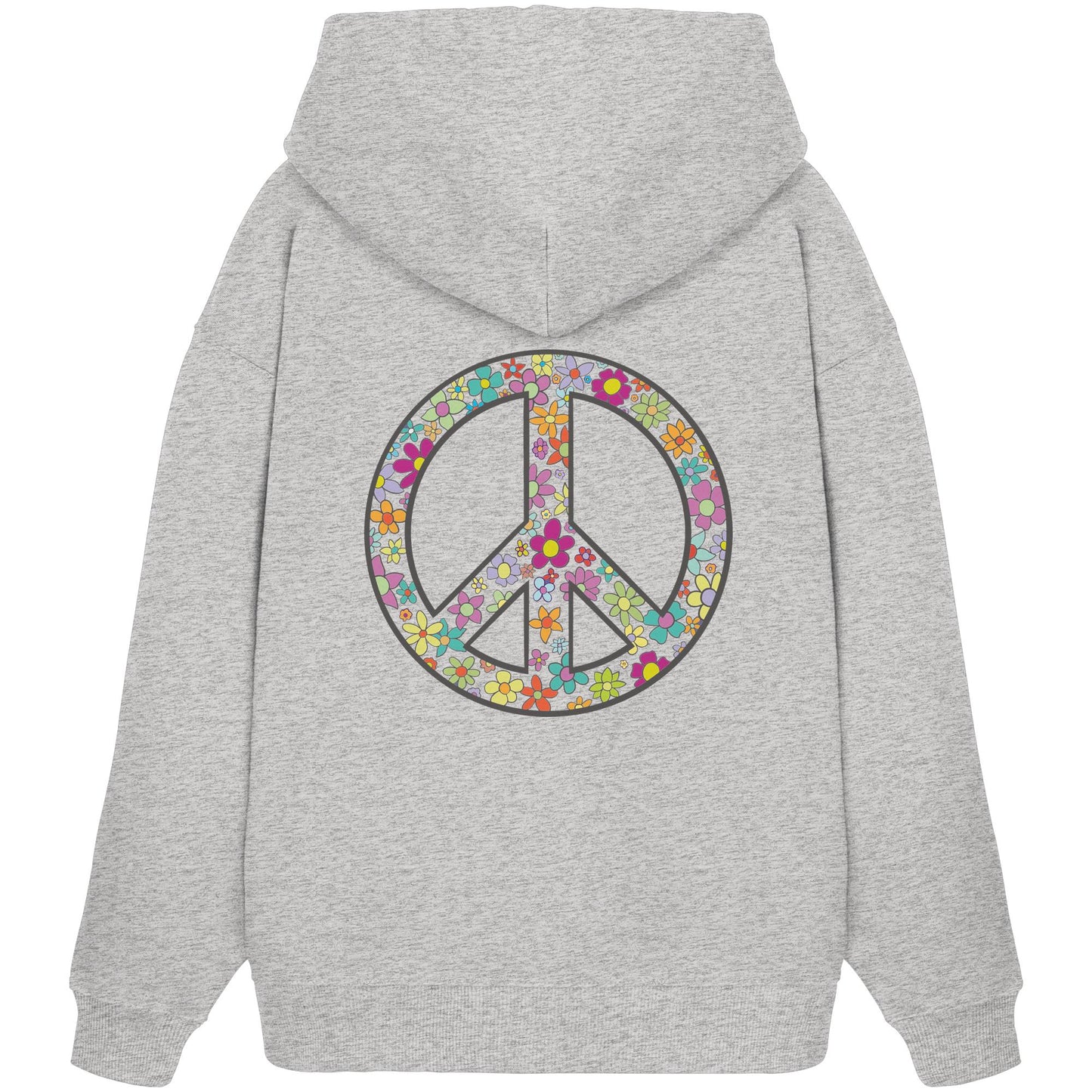 Peace. Waves. Sunsets. - Organic Oversize Hoodie