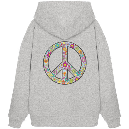 Peace. Waves. Sunsets. - Organic Oversize Hoodie