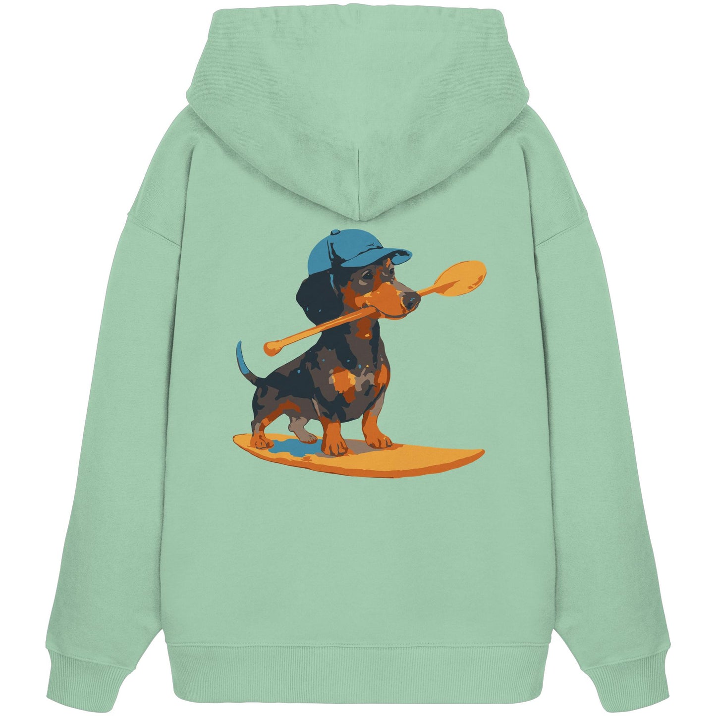 SUP-Sausage- Hol Stöckchen Bro! - Organic Oversize Hoodie