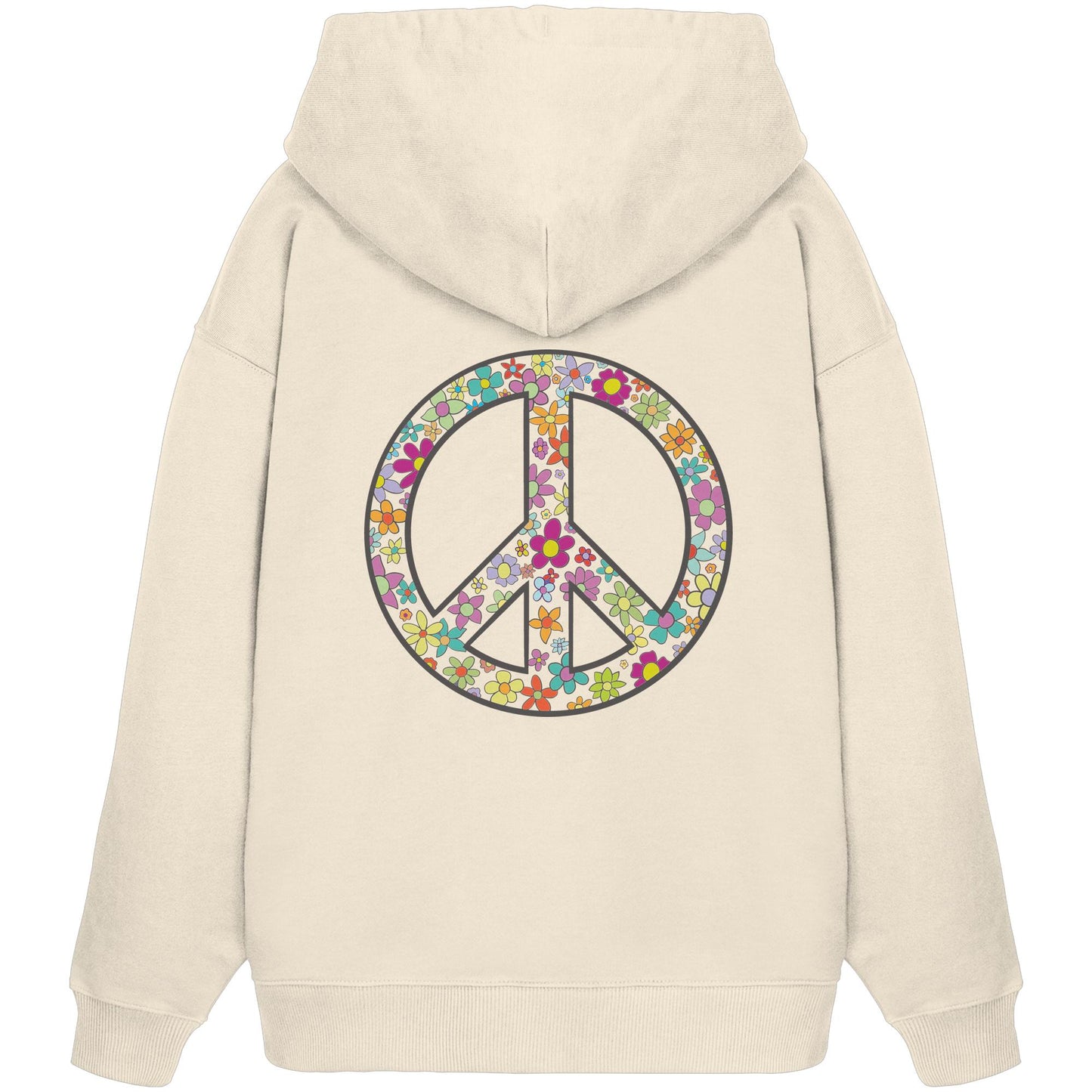 Peace. Waves. Sunsets. - Organic Oversize Hoodie