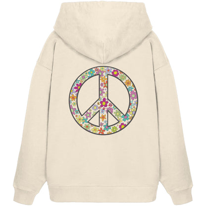 Peace. Waves. Sunsets. - Organic Oversize Hoodie
