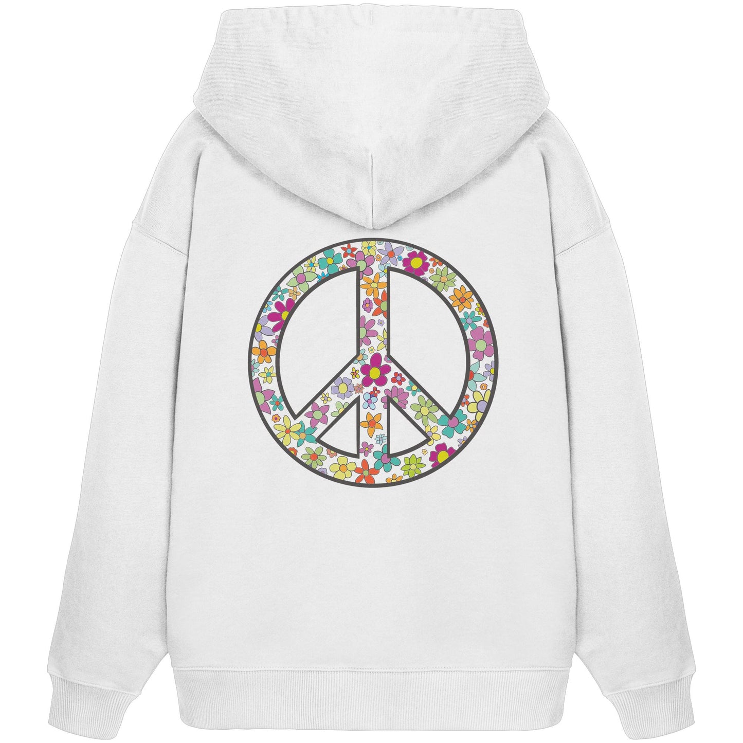 Peace. Waves. Sunsets. - Organic Oversize Hoodie