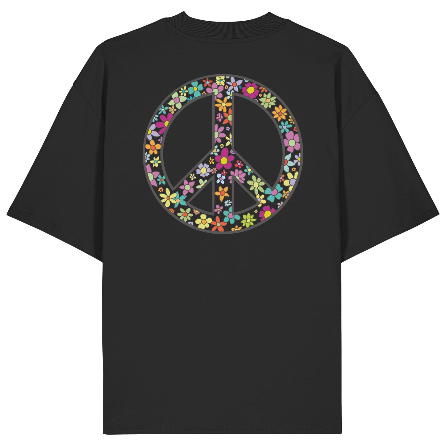 Peace. Waves. Sunsets. - Organic Oversize Shirt