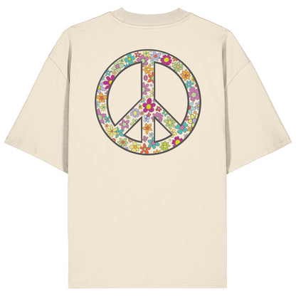 Peace. Waves. Sunsets. - Organic Oversize Shirt