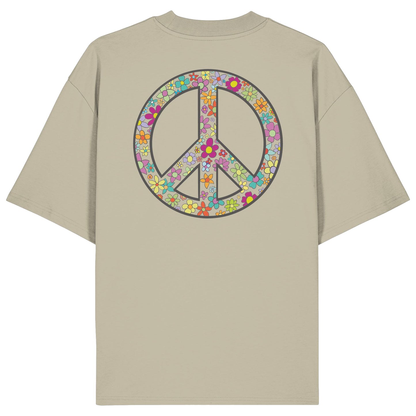 Peace. Waves. Sunsets. - Organic Oversize Shirt
