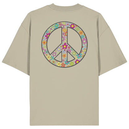 Peace. Waves. Sunsets. - Organic Oversize Shirt