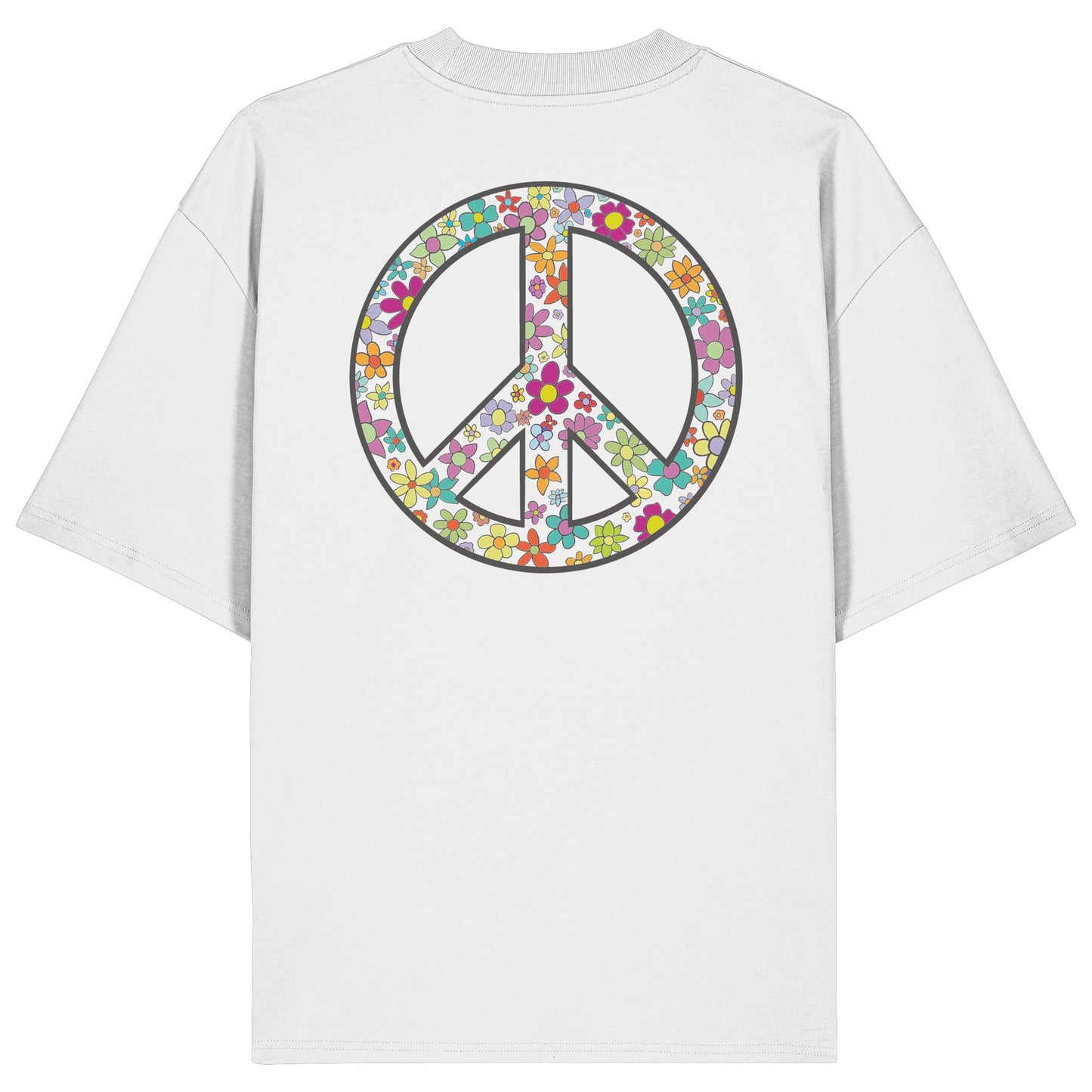 Peace. Waves. Sunsets. - Organic Oversize Shirt