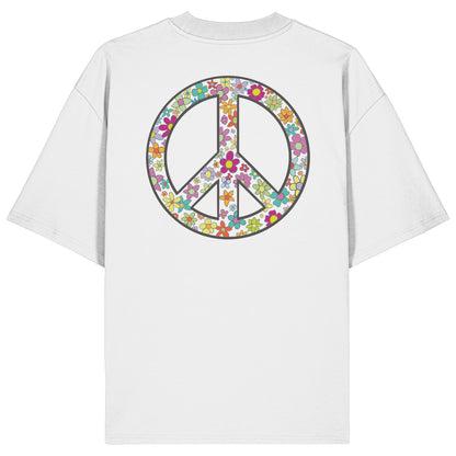 Peace. Waves. Sunsets. - Organic Oversize Shirt