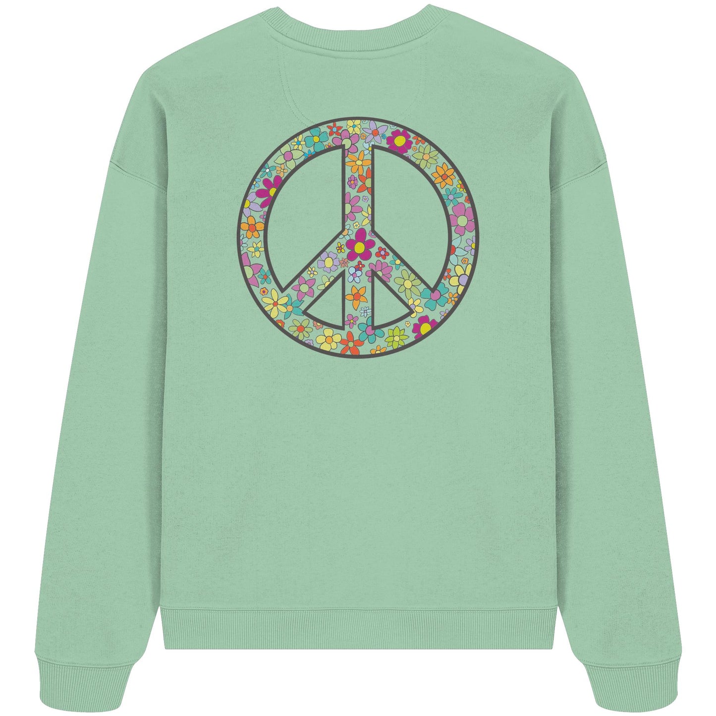 Peace. Waves. Sunsets. - Organic Oversize Sweatshirt