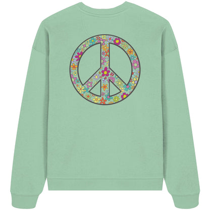 Peace. Waves. Sunsets. - Organic Oversize Sweatshirt
