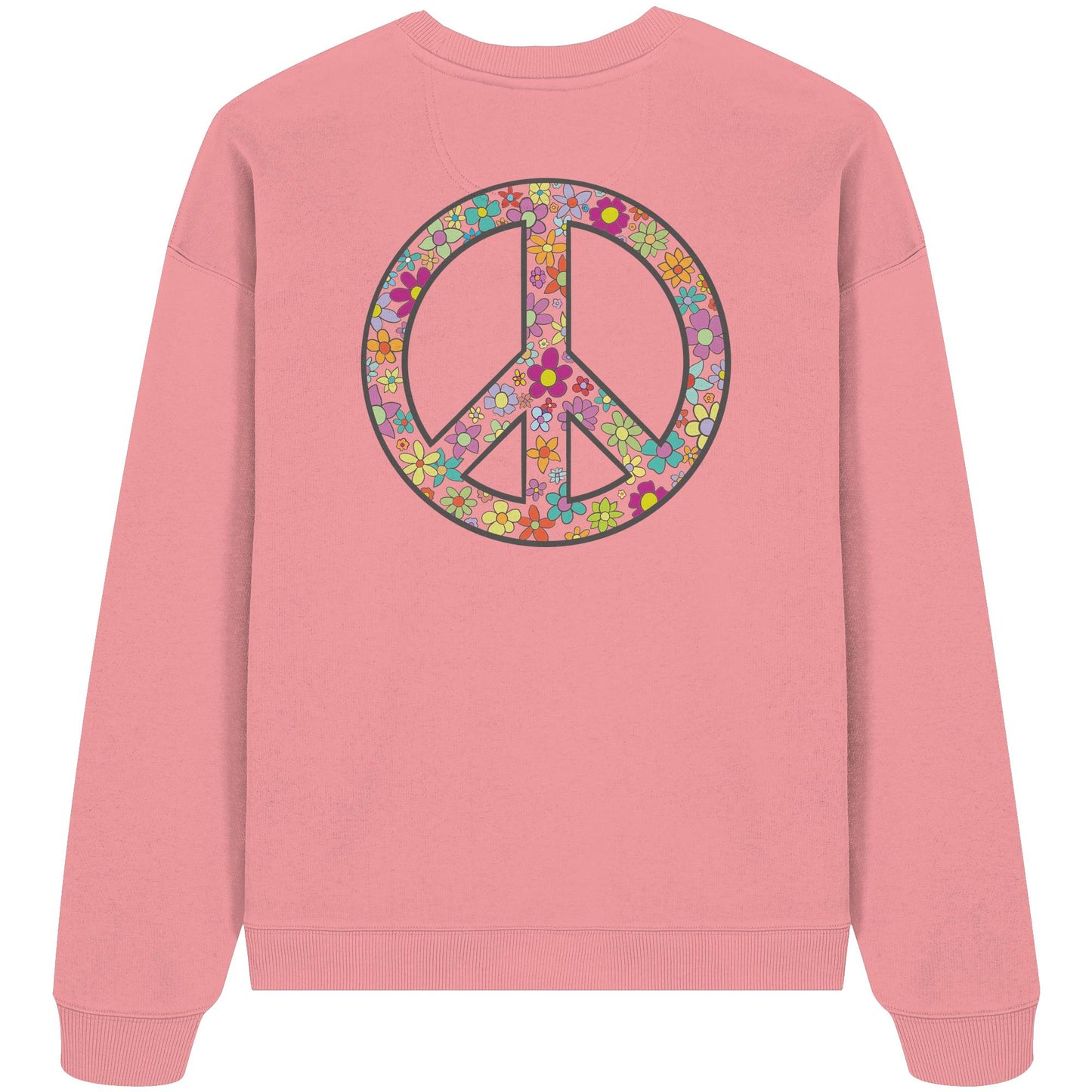 Peace. Waves. Sunsets. - Organic Oversize Sweatshirt