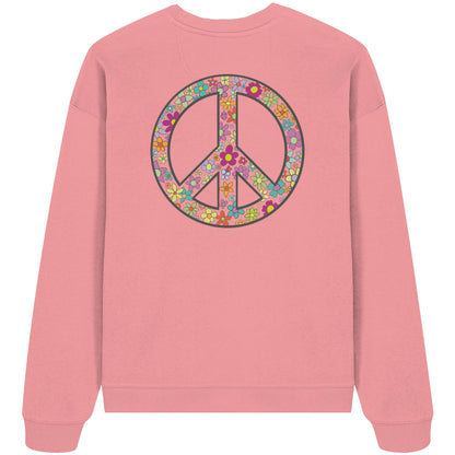 Peace. Waves. Sunsets. - Organic Oversize Sweatshirt