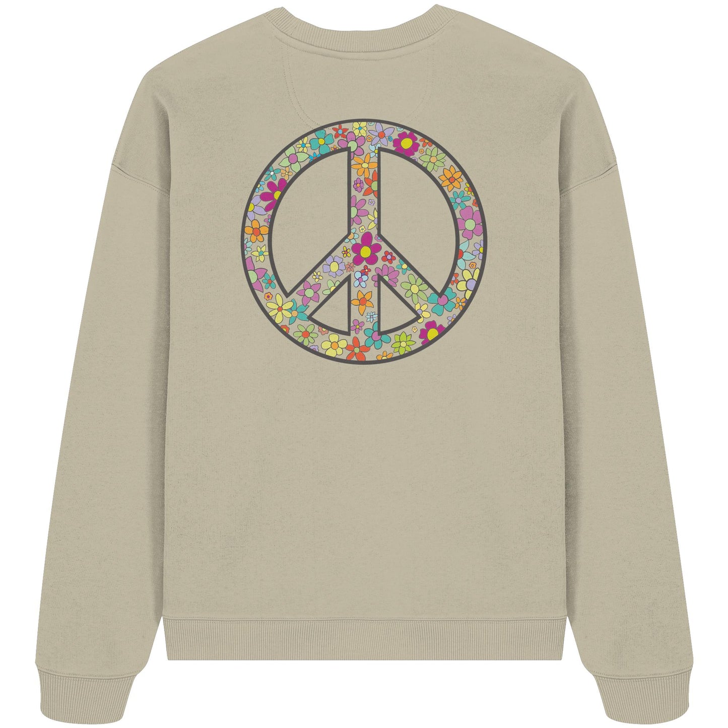 Peace. Waves. Sunsets. - Organic Oversize Sweatshirt