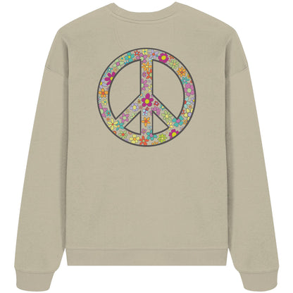 Peace. Waves. Sunsets. - Organic Oversize Sweatshirt