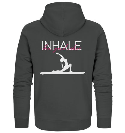 SUP Yoga-INHALE the good vibes - Organic Zipper