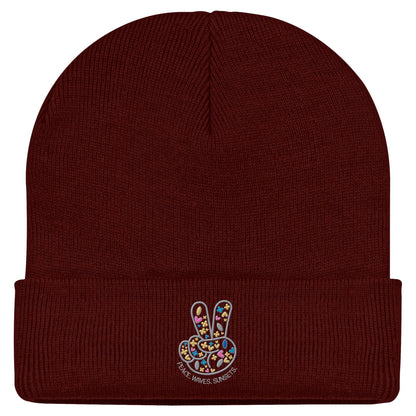 Peace. Waves. Sunsets. - Classic Beanie