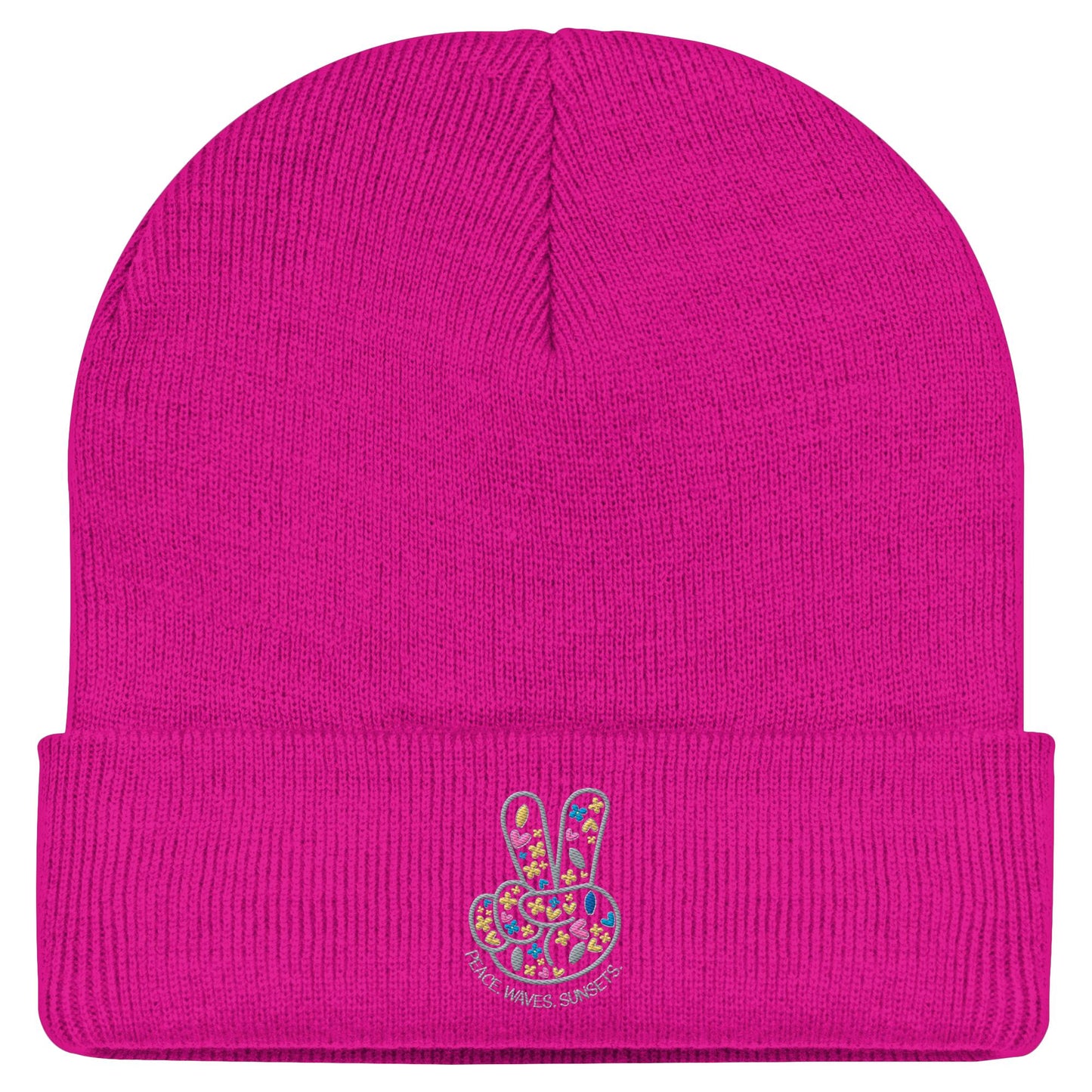 Peace. Waves. Sunsets. - Classic Beanie