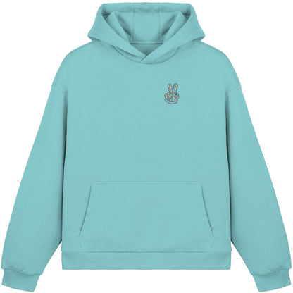 Peace. Waves. Sunsets. - Fluffy Boxcut Hoodie