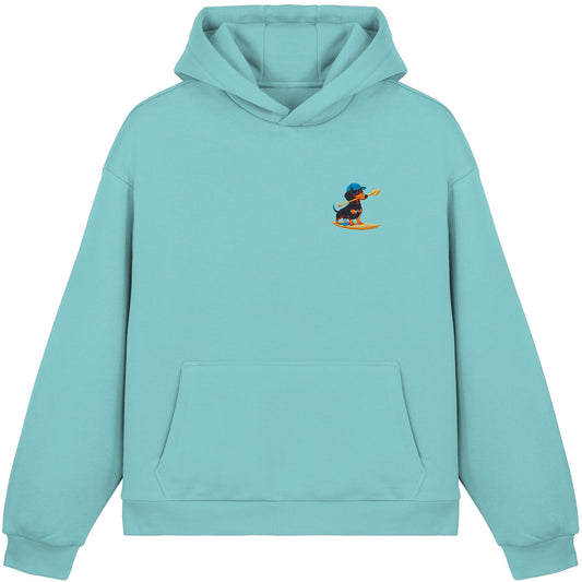 SUP-Sausage- Hol Stöckchen Bro! - Fluffy Boxcut Hoodie
