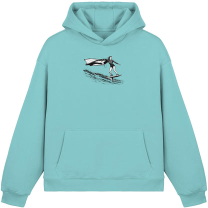 Wingfoil Wave - Fluffy Boxcut Hoodie