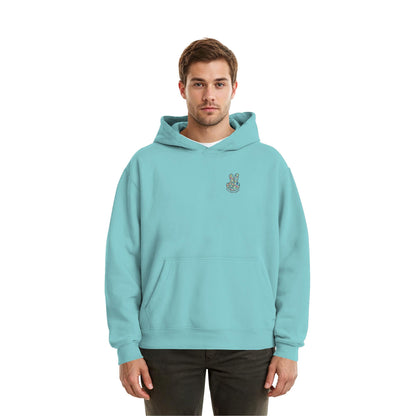 Peace. Waves. Sunsets. - Fluffy Boxcut Hoodie