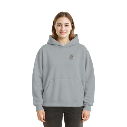 Peace. Waves. Sunsets. - Fluffy Boxcut Hoodie