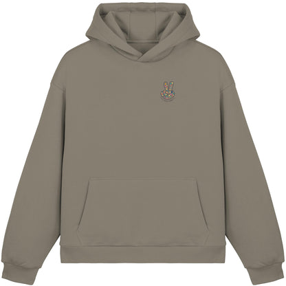 Peace. Waves. Sunsets. - Fluffy Boxcut Hoodie