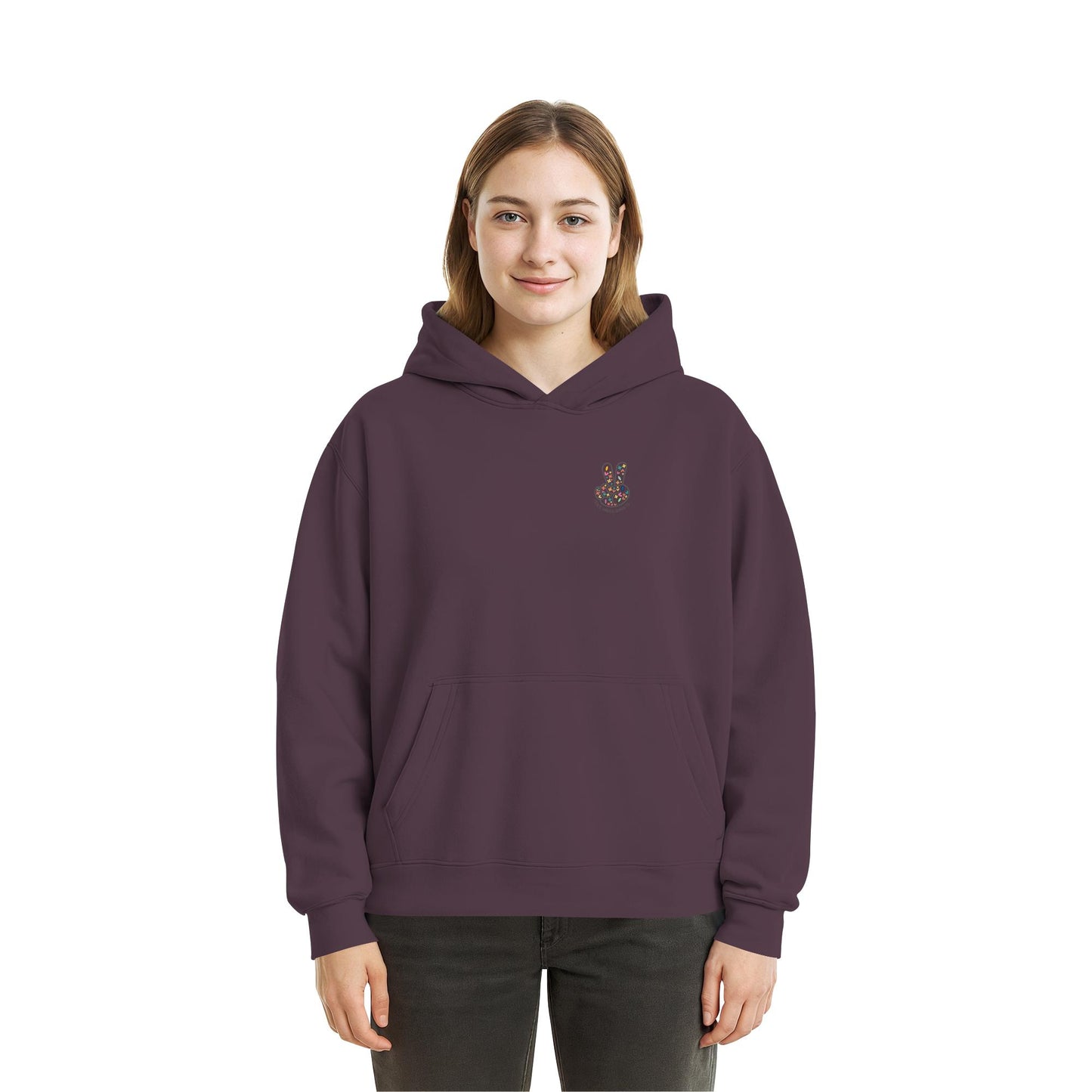 Peace. Waves. Sunsets. - Fluffy Boxcut Hoodie